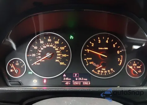 2015 BMW 328I from USA, damaged, VIN WBA3C1C58FK119474